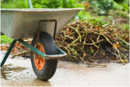 garden bin with wheel