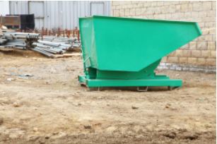 soil waste skip bin