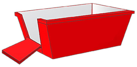 3 cubic meter skip bin