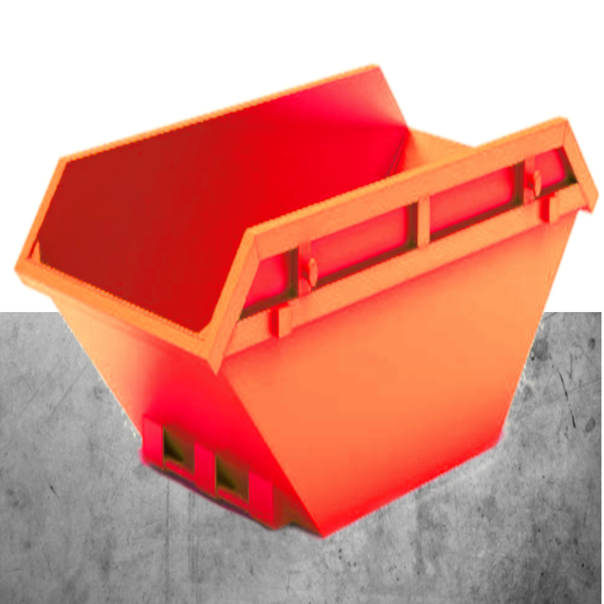 4 cubic meter skip bin - Franklin street