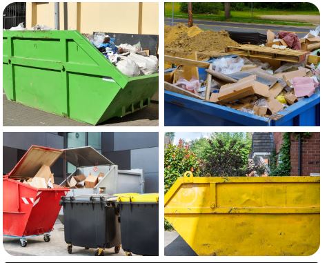 collection of Perth skip bins