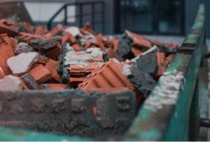 heavy brick waste