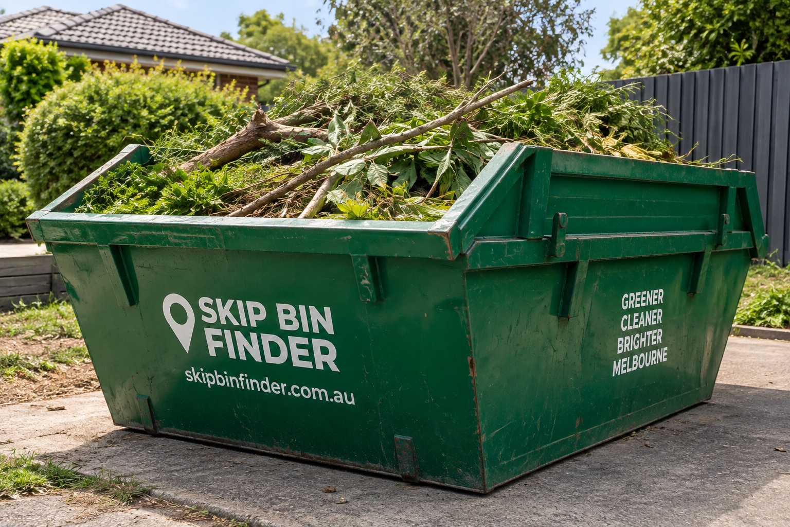 green waste skip bin melbourne